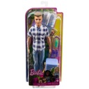 BARBIE CAMPING BÁBIKA KEN + DOPLNKY