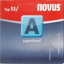 NOVUS Sponky typ A 53/8 super tvrdé 5000 ks.