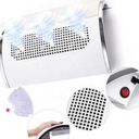 VÝKONNÝ KOLEKTOR NAIL PRACHU 80W, 2 ventilátory