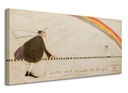 Sam Toft Ernest Doris a Rainbow 100x50 cm