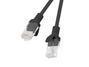 LANBERG PATCHCORD CAT.5E 2M BLACK FLUKE PASSAL LA