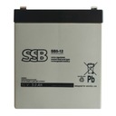 SSB SB 5-12 12V 5AH AGM BATÉRIA