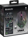 MOUSE DEFENDER GM-503 URAN OPTIC RF RGB 3200 dpi 8P