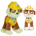 PLYŠOVÁ HRAČKA PAW PATROL MASKOT RUBBLE PLYŠOVÁ HRAČKA 19 CM