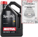 ŠPECIFICKÉ MOTUL 0720 5W30 C4 RENAULT RN0720 5L + PRÍV.