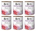 Brit Pate Mäsové jahňacie 6x800g