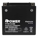 BPower Platinum AGM YTX14-BS 12V 12Ah 200A ETX14