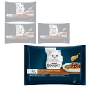 PURINA GOURMET PERLE MAČACIE FILETKY KURACIE A HOVÄDZIE MÄSO V Omáčke 16x85g