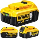 DCB184-XJ 18V XR nabíjateľná batéria 5,0 Ah DeWalt