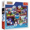 34625 KOCKY 4v1 PUZZLE SONIC'S DOBRODRUŽSTVÁ