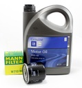 MANN FILTER + OLEJ OPEL GM 10W40 5L SAAB 9000 2.0