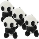 Mini vypchaté zvieratá Panda Animal Clip Photo Stuffed