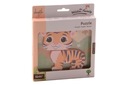 JOUECO Drevené puzzle TIGER The wildies Family