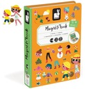 Magnetické puzzle 4 Seasons Magnets 3+ Magnetibook pre deti JANOD