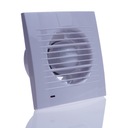 Ventilátor fi100 mm časovač krátky golier