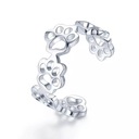 925 Strieborný prsteň Paws Ring