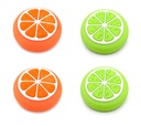 4x SWITCH LITE ERASERS Citrus Green-Orange