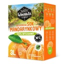 Mandarinková šťava 100% prirodzene zakalená 3x3l