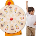 VIGA Wall Chart Circle Show Emotions FSC Montessori certifikát