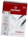 Študent A4 Canson Spiral Sketch Pad 90g