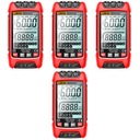 Tester odporu DC merača Ampérmeter Ohmmeter