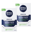 NIVEA MEN Sensitive upokojujúci balzam po holení 2 x 100 ml