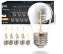 10x E27 LED FILAMENT 1W WARM žiarovka na girlandy