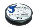 DAIWA J-BRAID X4 DARK GREEN BRIDGE 135m-0,19mm