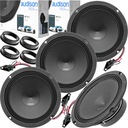 4 REPRODUKTORY AUDISON AUDISON 165MM BASS 210W PRE VW GOLF 6 PREDNÉ + ZADNÉ