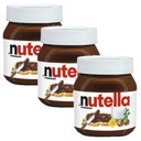 3x NÁTERKOVÝ KRÉM FERRERO NUTELLA 350G