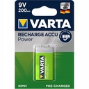 Varta R2U 6F22 9V Ni-MH batéria 200 mAh 8,4V