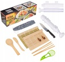 Sushi Roller Machine Set Mat Nôž White Bazoka