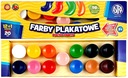 Astra plagátové farby 13 ks x 20ml školské farby