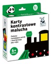 Kontrastné karty pre batoľatá od 6 mesiacov Kapitán Nauka