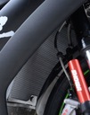 KRYT NA RADIÁTOR R&G KAWASAKI ZX10R 08-16 BK