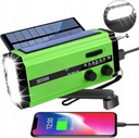 Solárne rádio PRENOSNÝ FM AM USB POWERBANK NÚDZOVÝ DYNAMO TORCH