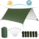 TOURIST TARP SHAP 300X300CM CAMPING SUNSHINE SET + TAŠKA