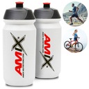 FĽAŠA PRE BEŽCOV, CYKLISTOV, NA CYKLISTIKU - BIELA ​​500 ml - Pevná! pre vodu Amix