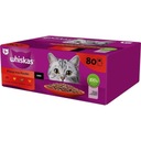 Whiskas vrecúška na krmivo pre mačky Mix príchutí 80x85g