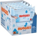 Huggies Pure 99% vlhčené obrúsky s vodou 10 x 56