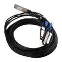 MikroTik XQ+BC0003-XS+, QSFP28 na 4x SFP28, DAC 3m