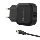 Qoltec 3400 mA 17W Micro USB nástenná nabíjačka