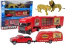 TRANSPORTER TRUCK ZOO ZOO ZVIERATKA TRAILER