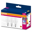 3x LED GUĽOVÁ žiarovka E14 P45 7W = 60W 4000K OSRAM