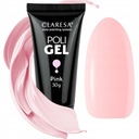 Claresa Dual Form Stavebný gél POLI GEL RUŽOVÝ 30g