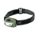 LED čelovka 18lm 4+1 M-Tac Olive