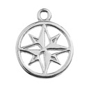 Prívesok Wind Rose, Silver 925 S-Charm 345