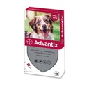 Advantix spot-on, psy 10 - 25 kg, 4 pipety