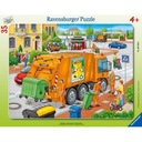 Rámové puzzle 35 ks. Smetiarske auto Ravensburger