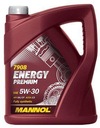 MANNOL ENERGY PREMIUM MOTOROVÝ OLEJ 5W30 5L